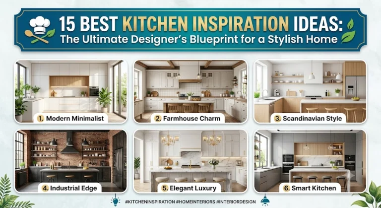 15 Best Kitchen Inspiration Ideas: The Ultimate Designer’s Blueprint for a Stylish Home