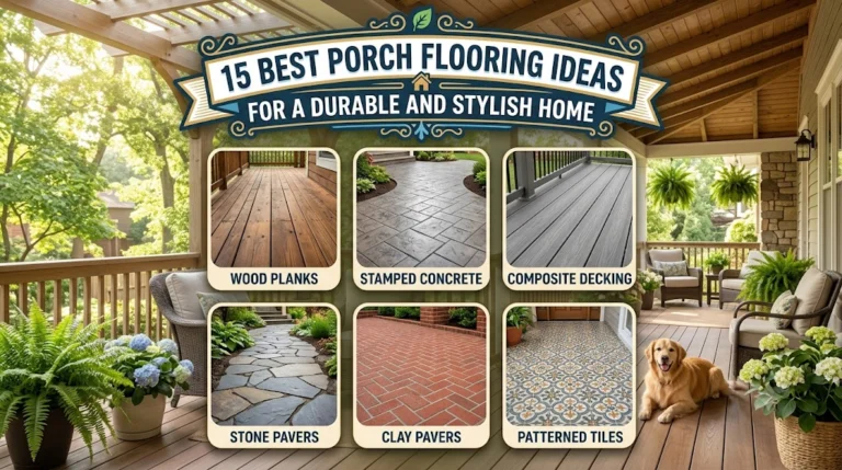 15 Best Porch Flooring Ideas for a Durable and Stylish Home