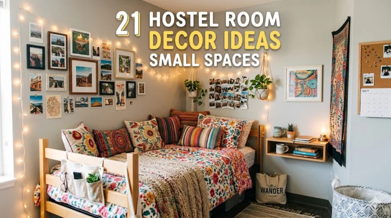 21 Hostel Room Decor Ideas Small Spaces