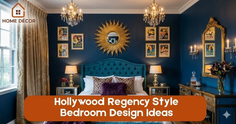 4 Hollywood Regency Style Bedroom Design Ideas