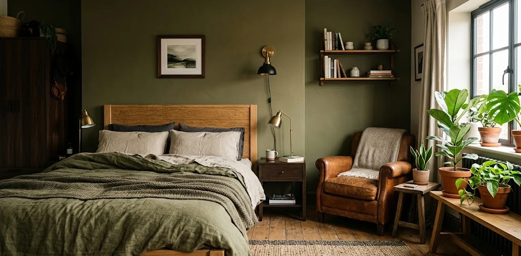 Nature-Inspired Masculine Retreat