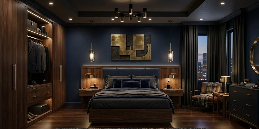 Dark Luxury Bedroom