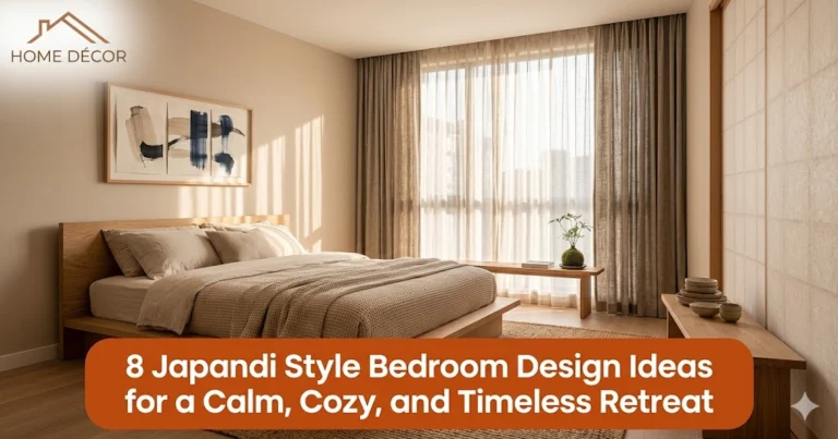 8 Japandi Style Bedroom Design Ideas