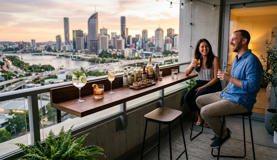 Balcony Bar Shelf