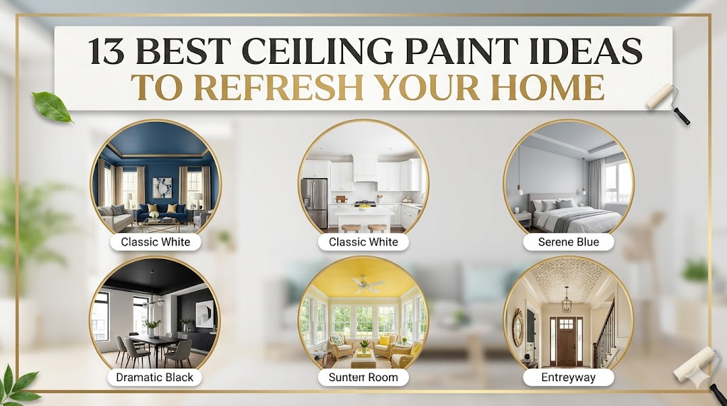 Best Ceiling Paint Ideas to Refresh Your Home