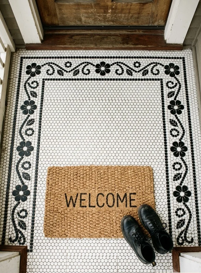Charming Penny Tile Mosaic