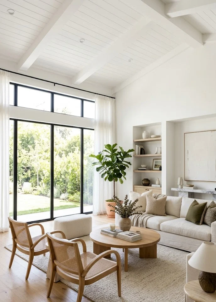 Classic Bright White Ceiling