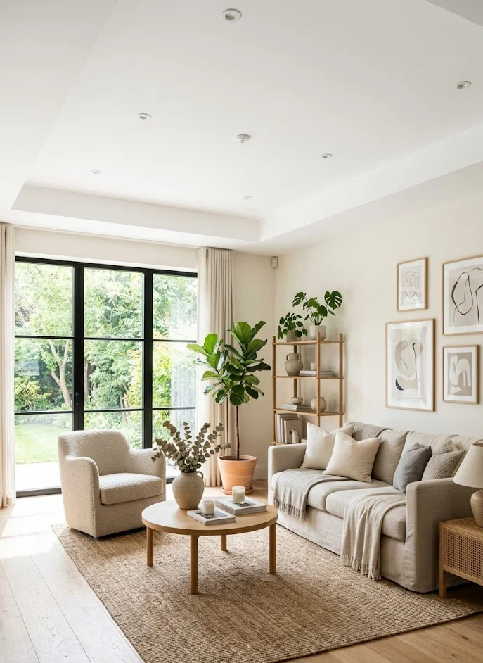 Classic Bright White Ceiling