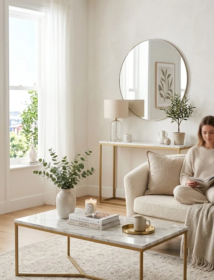 9. Create a Faux Marble Finish
