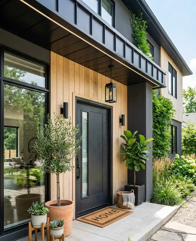 Create a Modern Porch Entrance
