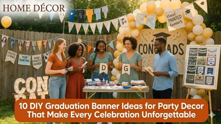 10 DIY Graduation Banner Ideas for Party Decor That Make Every Celebration Unforgettable