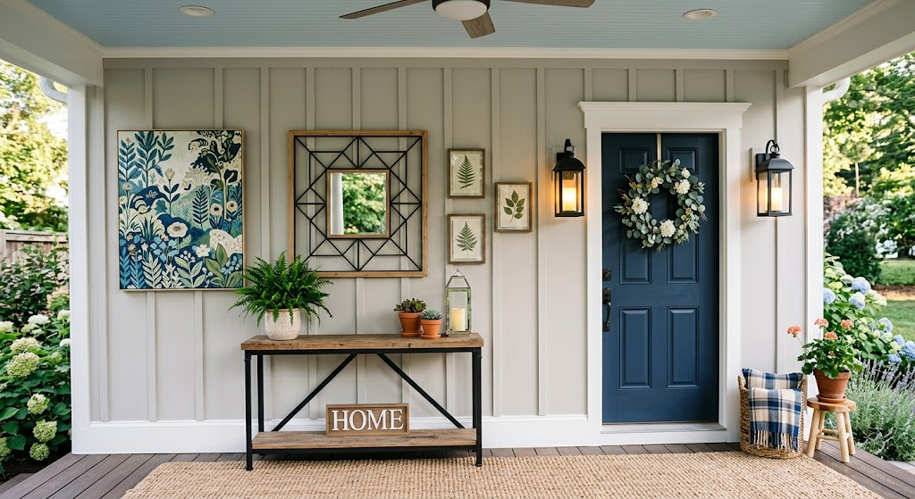 Decorate Porch Walls for a Finished Look
