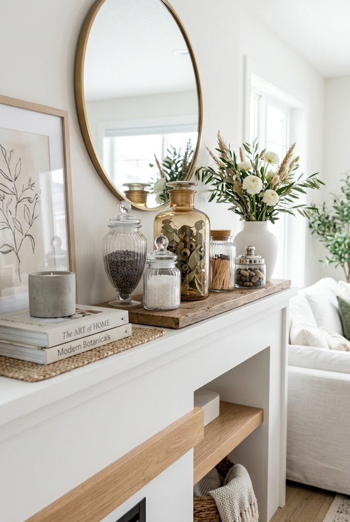 Decorative Glass Apothecary Jars
