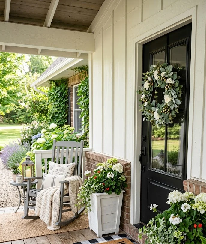 Design a Charming Farmhouse Porch