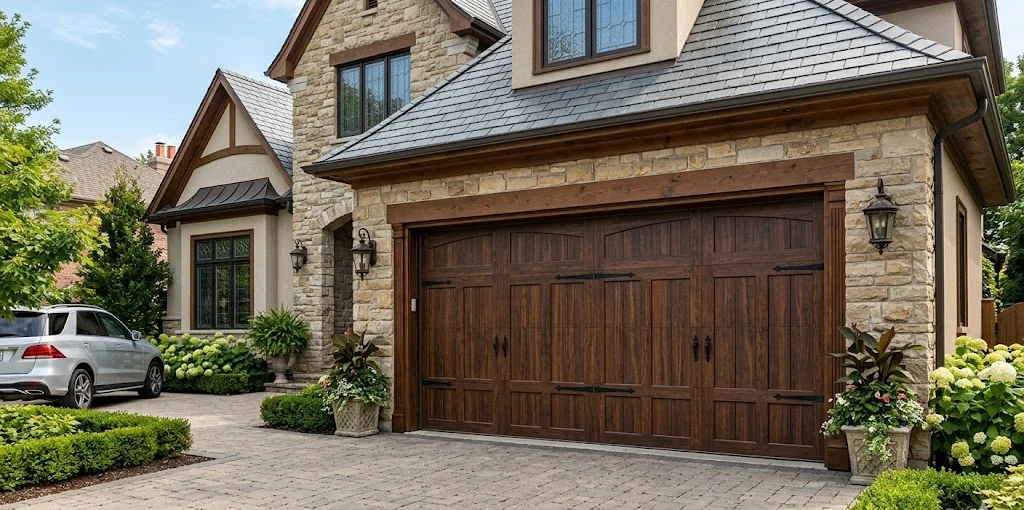 Faux Wood Garage Door Finishes