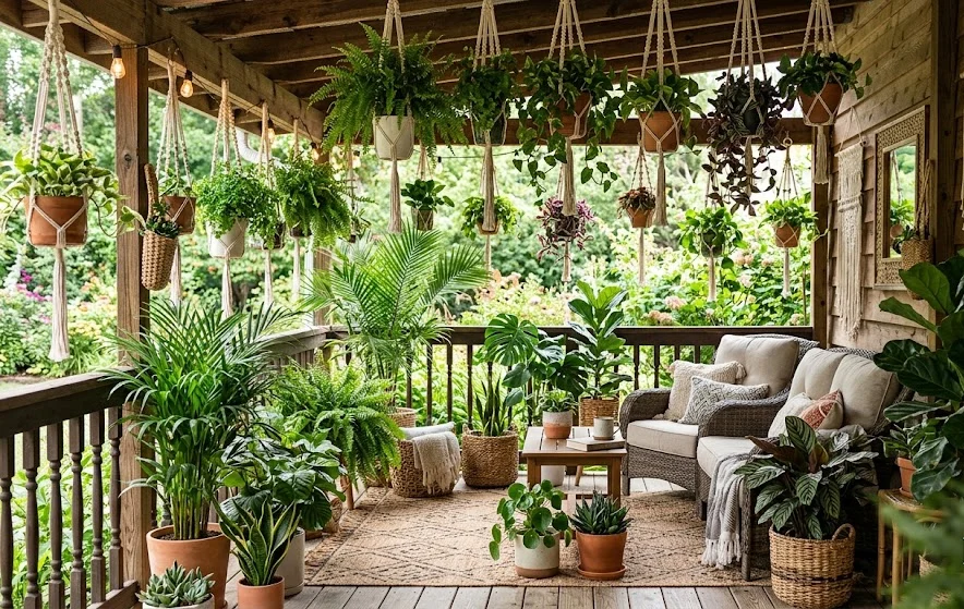 Fill the Space with Lush Greenery