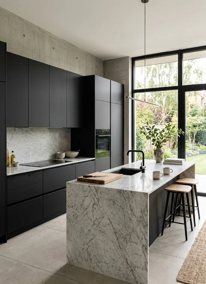 Flat-Panel Slab Cabinets
