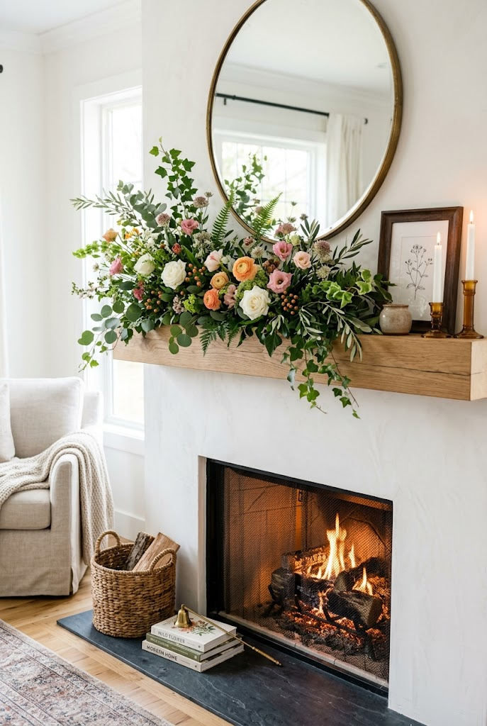 Fresh Greenery and Seasonal Florals