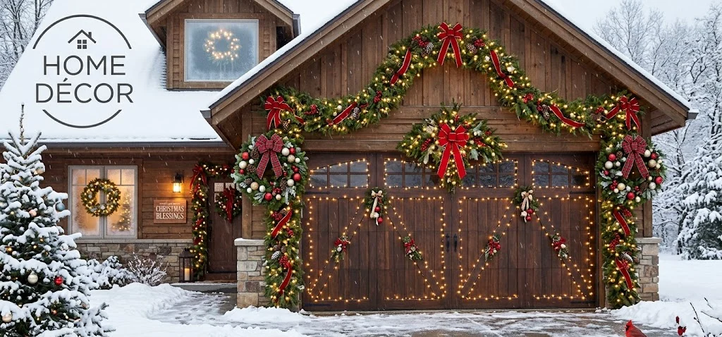 Holiday-Themed Garage Door Displays