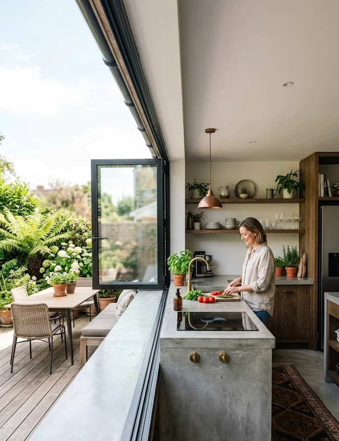 Indoor-Outdoor Blended Layout