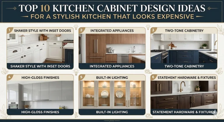 Top 10 Kitchen Cabinet Design Ideas for a Stylish Kitchen That Looks Expensive