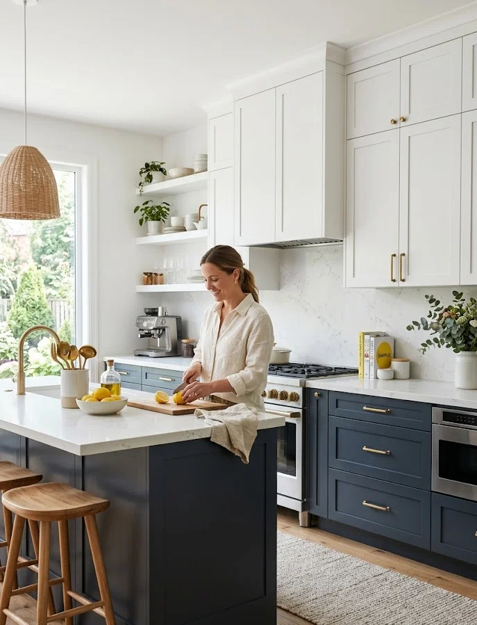 Kitchen Island with Seating for Function and Socializing