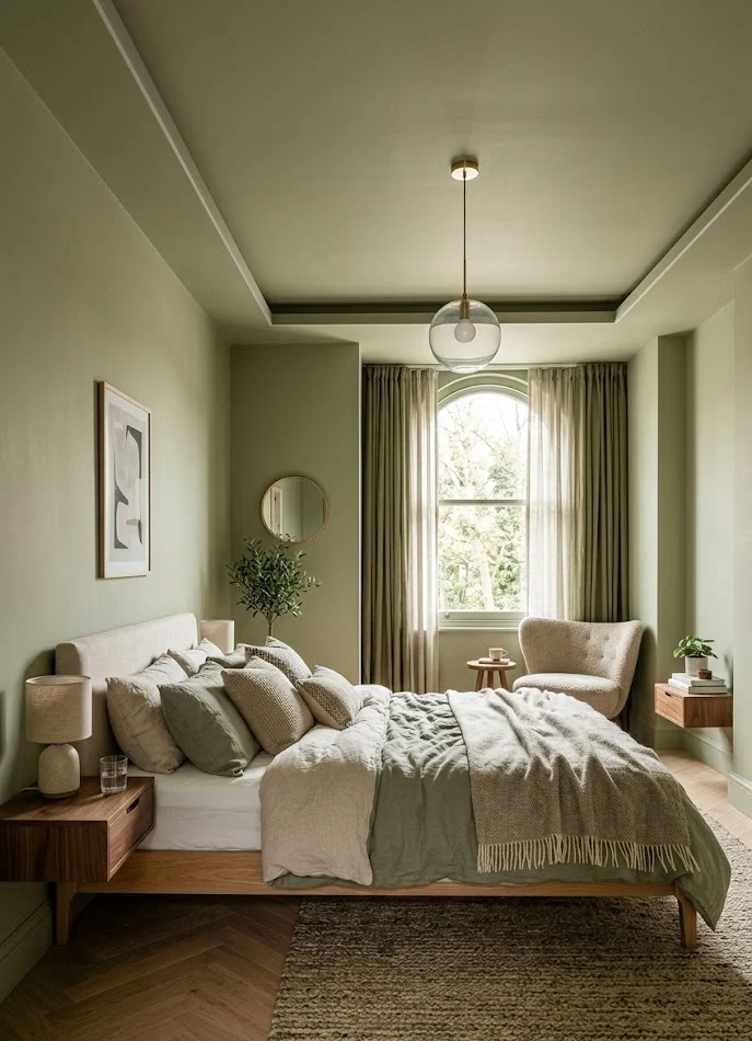 Matching Wall and Ceiling Color
