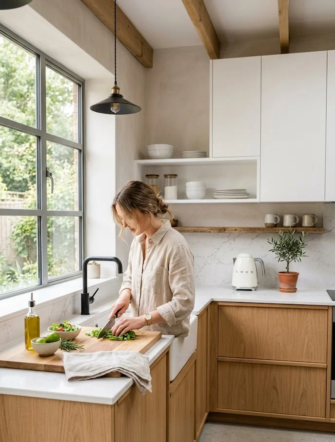 Minimalist Kitchen Design for Clean and Stress-Free Living