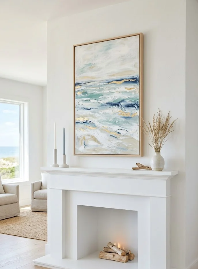 Modern Abstract Ocean Art