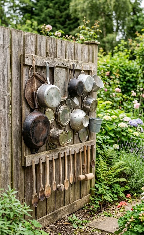 Musical Mud Kitchen Wall