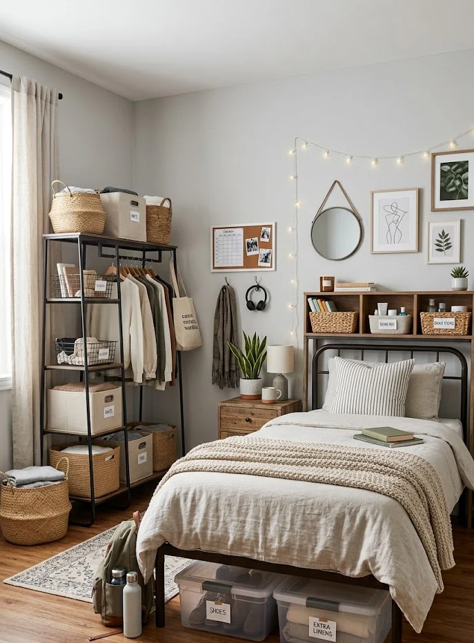 Organize with Storage Boxes and Baskets