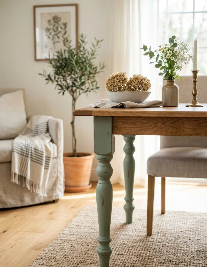 Paint Furniture Legs for a Trendy Update