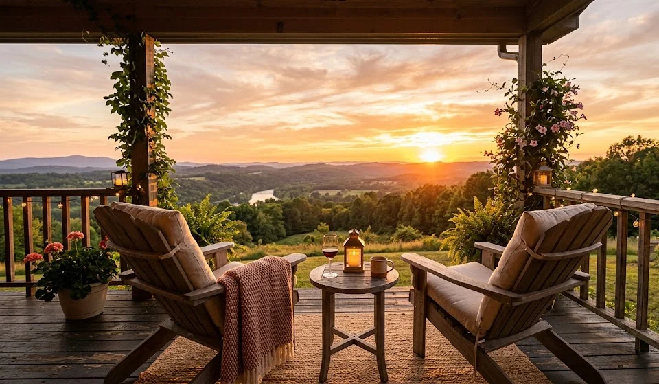 Sunset Seating Area