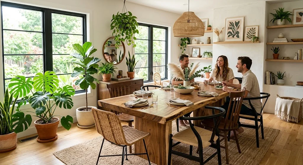 The Art of Biophilic Furniture Integration
