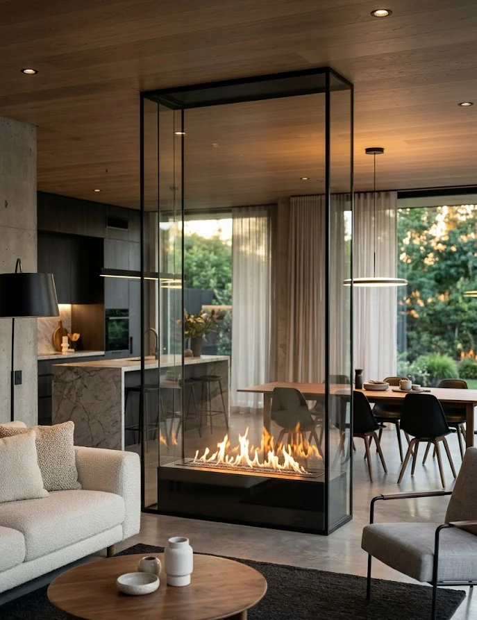 The Double-Sided "Room Divider"
