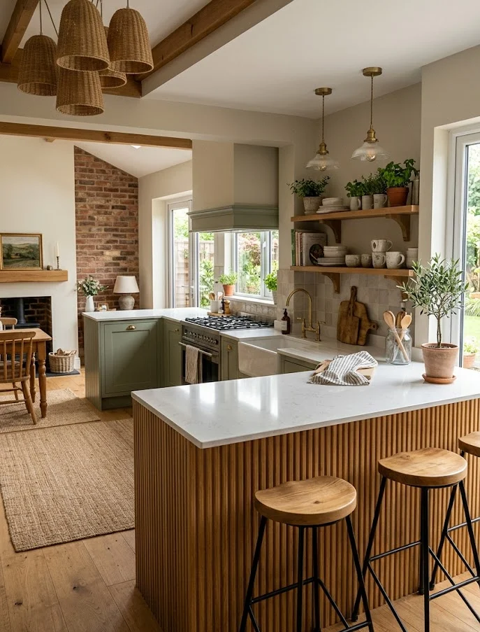 The G-Shaped (Peninsula) Kitchen
