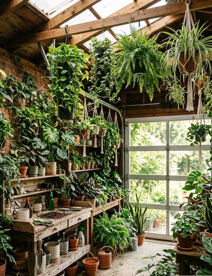 The Greenhouse Garden Oasis