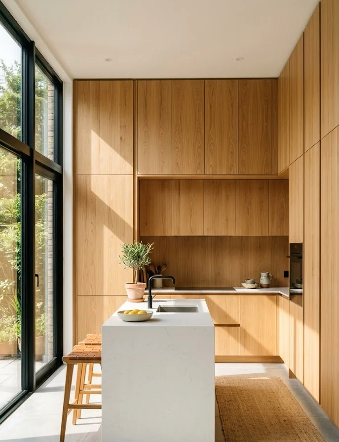 The "Unfitted" Kitchen (Hidden Appliances)