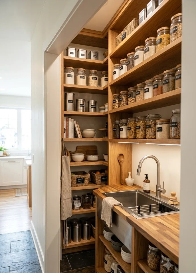 The Working Pantry (Hidden Kitchen) Layout