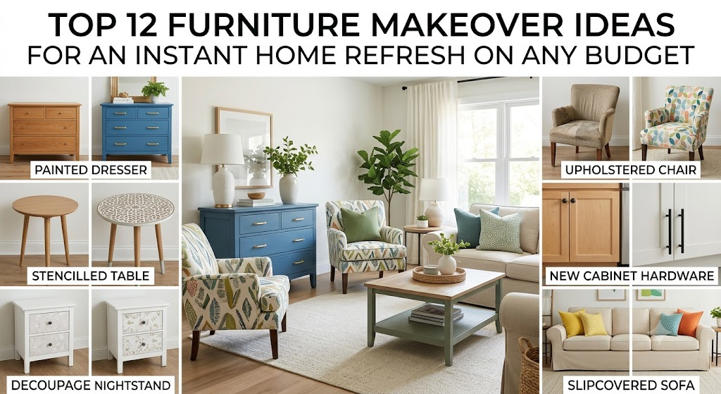 Top 12 Furniture Makeover Ideas f