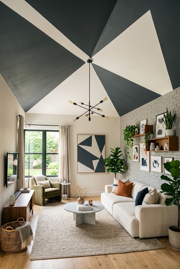 Two-Tone Ceiling Design