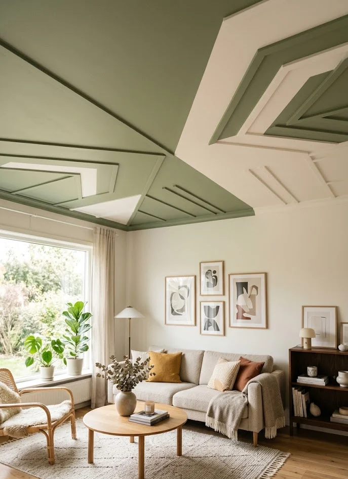 Two-Tone Ceiling Design