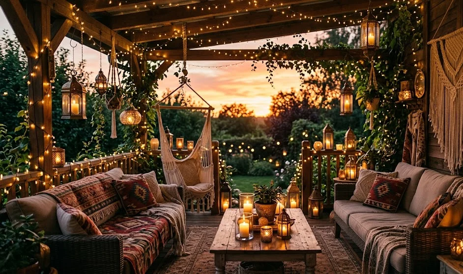 Use Ambient Lighting for Evening Charm