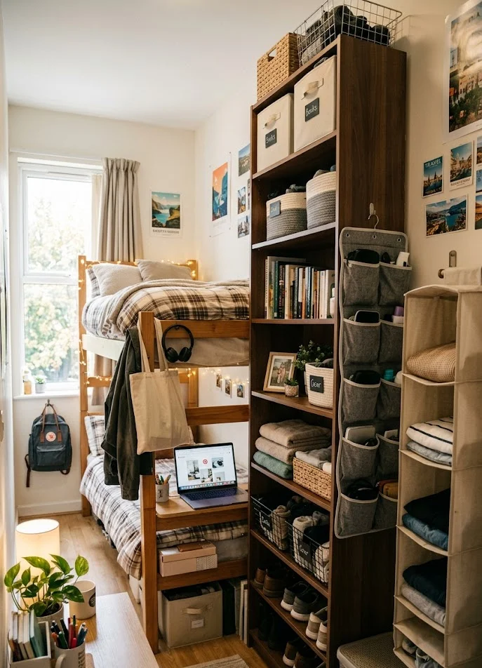 Use Vertical Storage Solutions