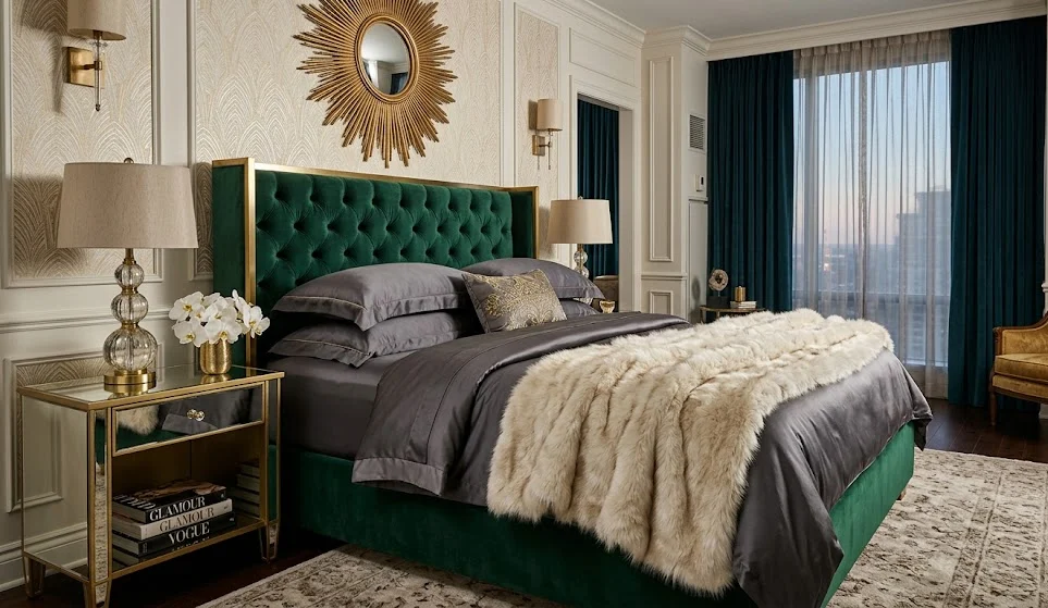 Velvet, Silk, and Plush Layered Textures