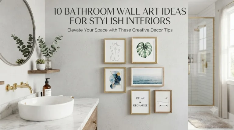10 Bathroom Wall Art Ideas for Stylish Interiors