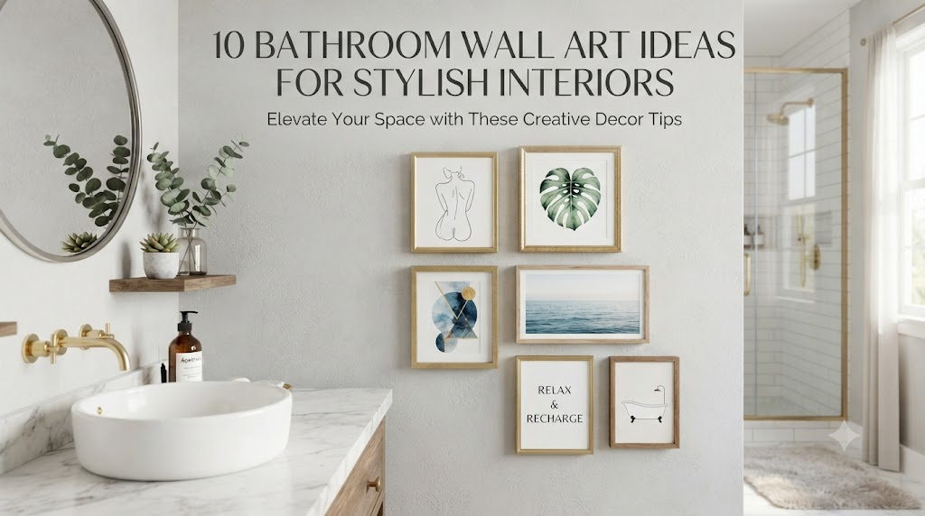 10 Bathroom Wall Art Ideas for Stylish Interiors