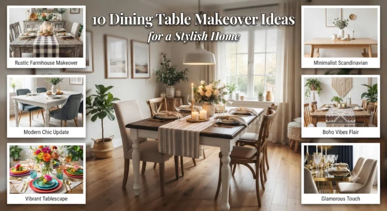 10 Dining Table Makeover Ideas for a Stylish Home