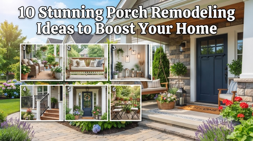 10 Stunning Porch Remodeling Ideas to Boost Your Home