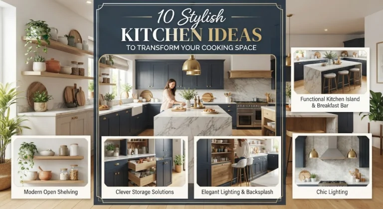 10 Stylish Kitchen Ideas to Transform Your Cooking Space